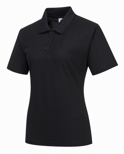 Damska koszulka polo, kolor czarny