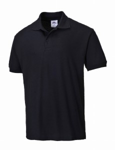 Męska koszulka Polo, czarna 
