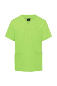 Męska wsuwana tunika medyczna ESSENTIAL limonka