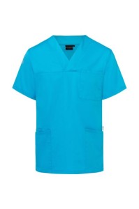 Męska wsuwana tunika medyczna ESSENTIAL błękit