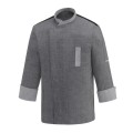 Bluza kucharska TWINS GREY MIX Rozmiar L